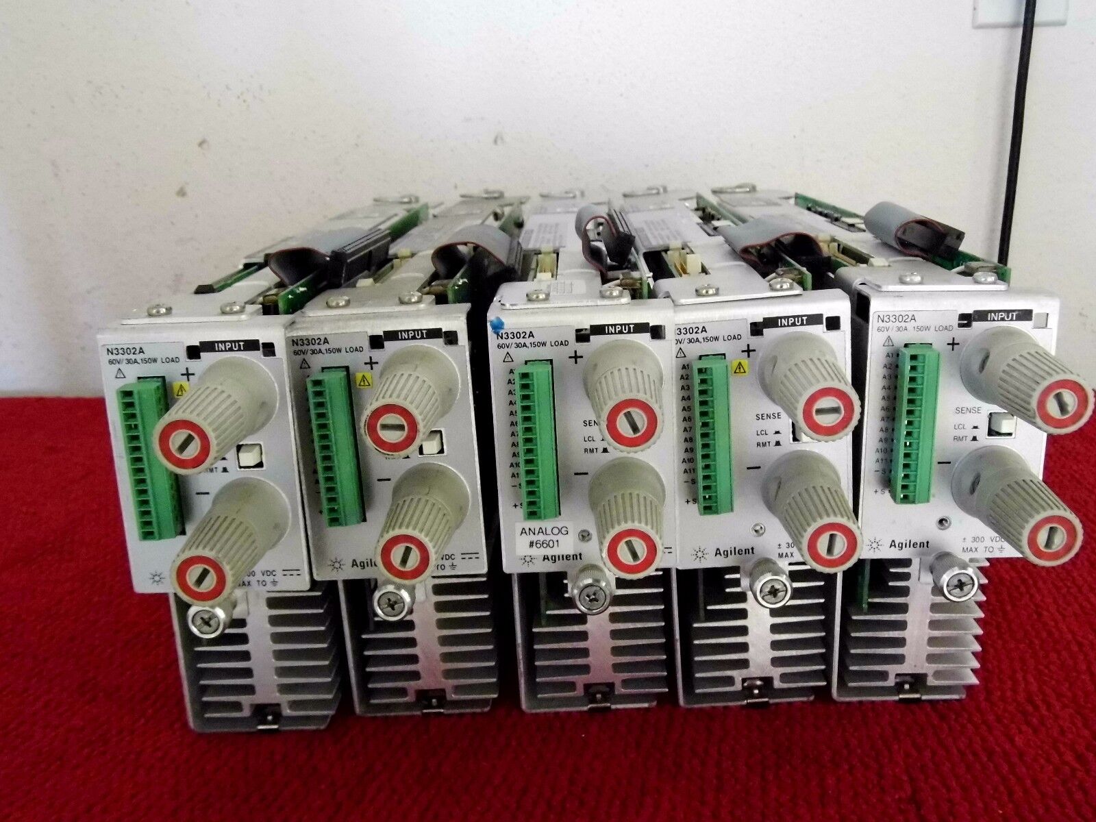 AGILENT N3302A, DC elect. load 60Vdc, 30A,150W PLUG IN FOR N3300A (2 in Stock) AGILENT N3302A, DC elect. load 60Vdc, 30A,150W PLUG IN FOR N3300A (2 in Stock)